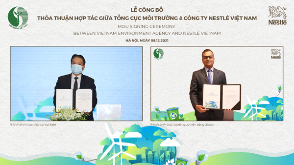 Nestlé Việt Nam đồng hành Tổng cục Môi trường thúc đẩy bảo vệ môi trường